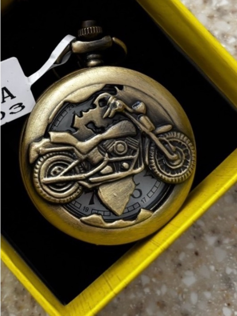 Invicta Bronze-Tone Motorcycle Pocket Watch

GREAT FATHER’S DAY GIFT!